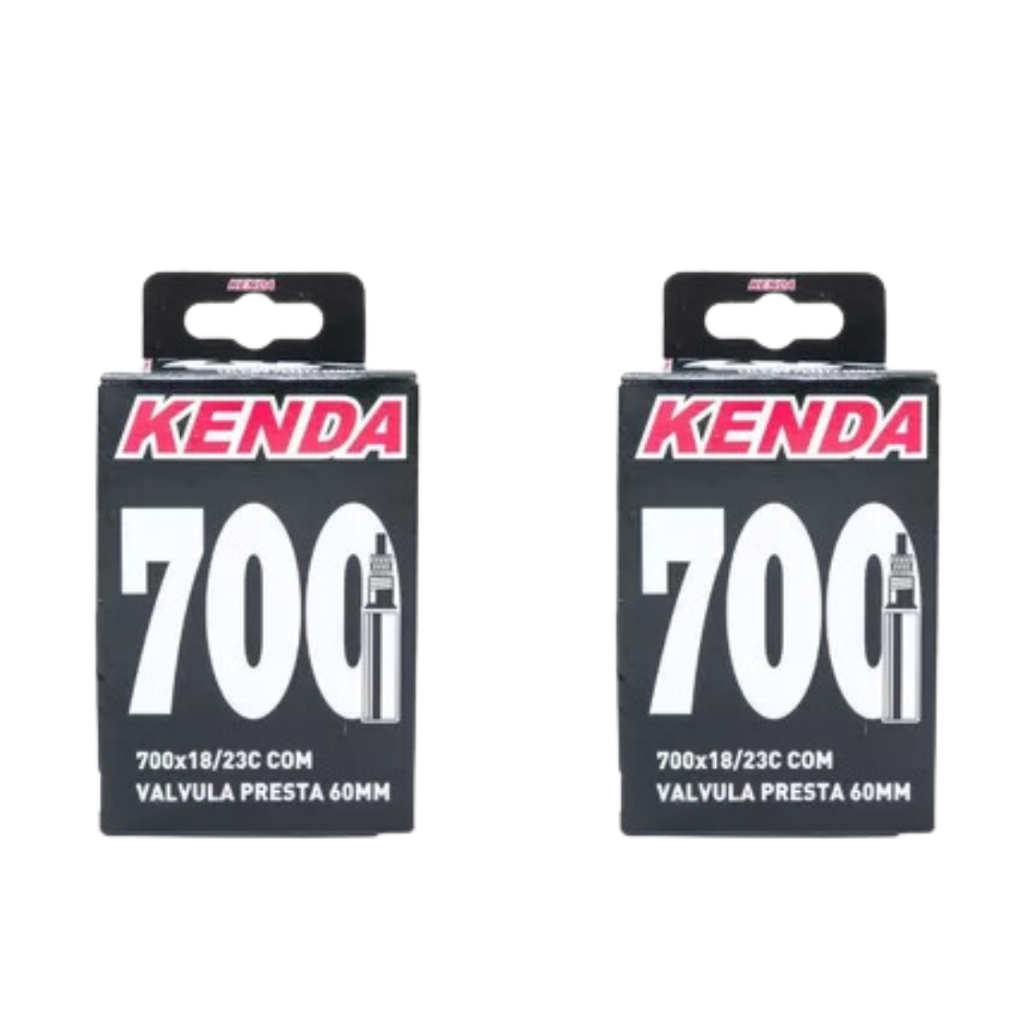 Par Camara De Ar Kenda Ciclismo Speed Pro 700x18/23c Valvula Fina Presta 48mm em Oferta na Shopee