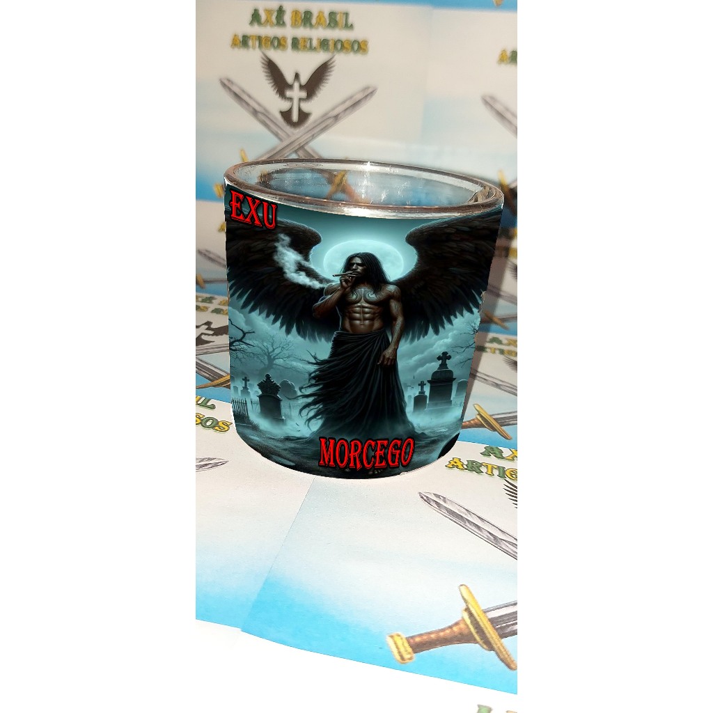Copo de Whisky Exu Morcego.
