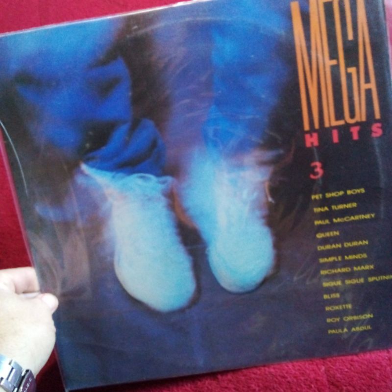 discos vinil mega hitz 3 e 4