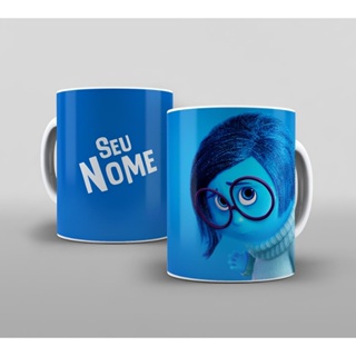 Caneca Personalizada Divertidamente Personagens Com Nome em Oferta na Shopee