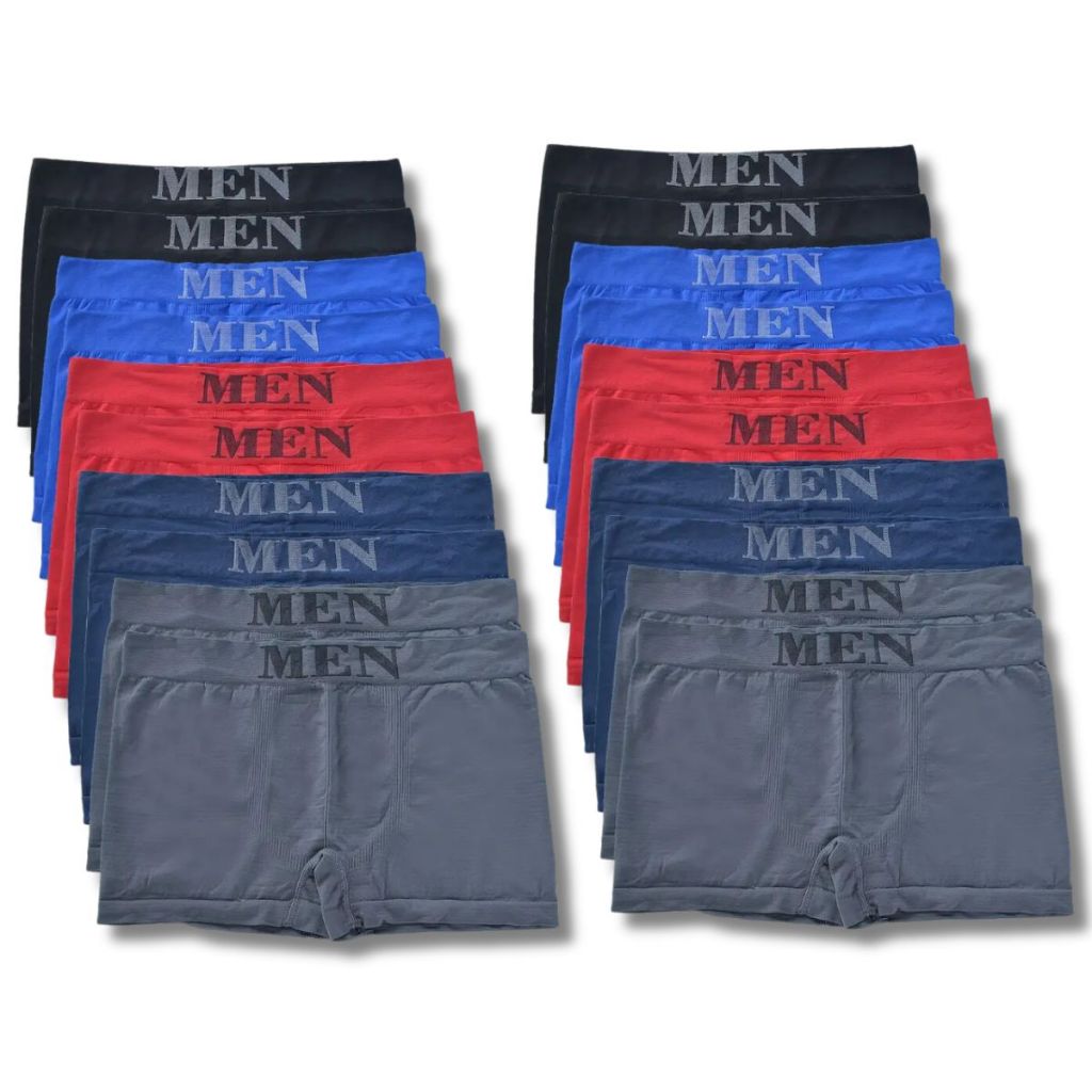 Kit 20 Cuecas Boxer de Microfibra em Oferta na Shopee