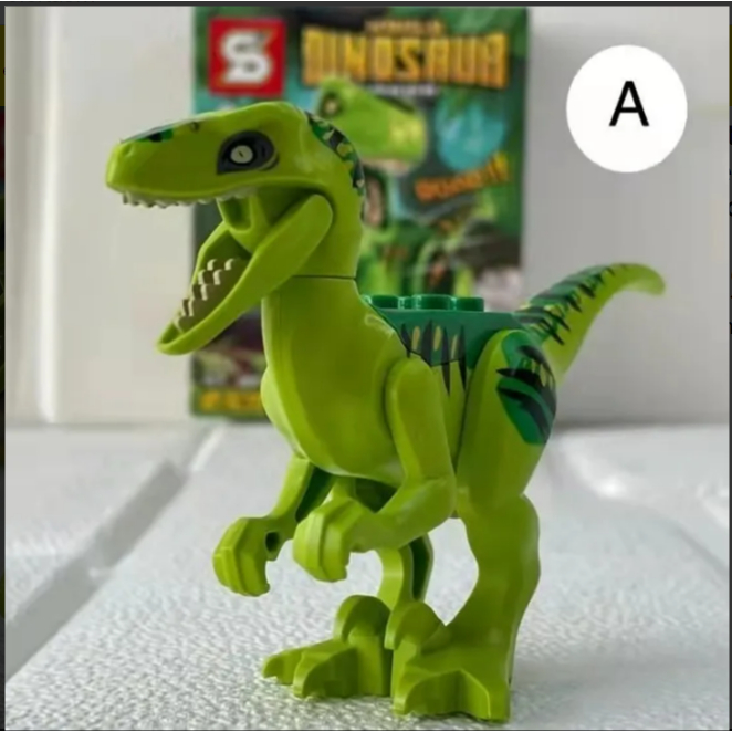 Bloco de Montar Dinossauro Estilo de montar Brinquedo colecionavel