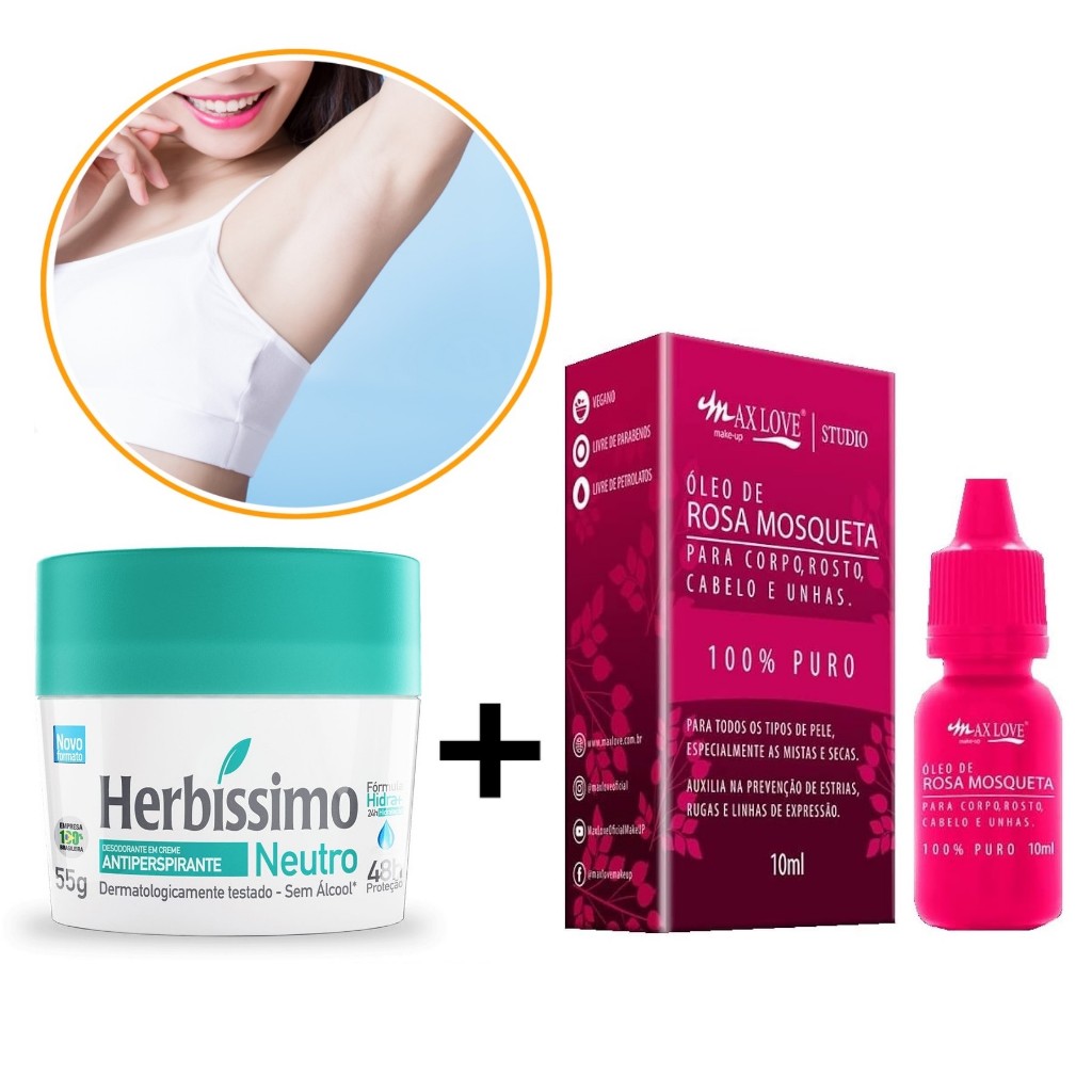 Desodorante para Clarear Axilas - Comprar com Melhor Preço em Banho e Cuidados com o Corpo