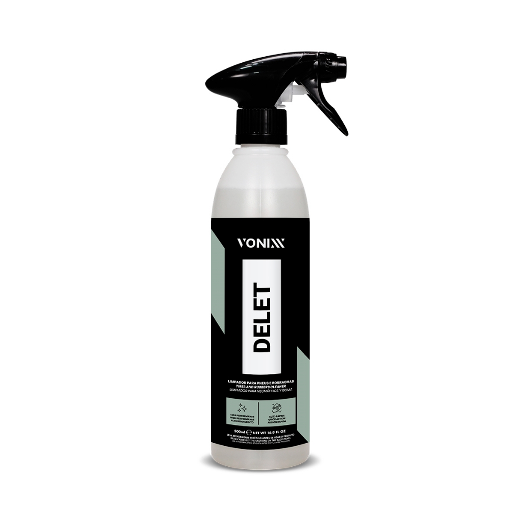 Delet Vonixx 500ml Limpador de Pneus Alta Performance - Spare Parts and Accessories for Vehicles