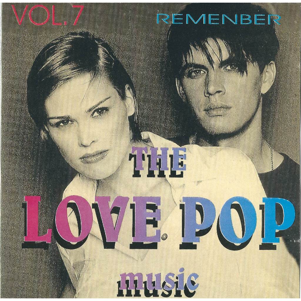 CD The Love Pop Vol. 7 Black Beat Record's 1999 Pop Love Ballad Soft Rock Anos 90 Original