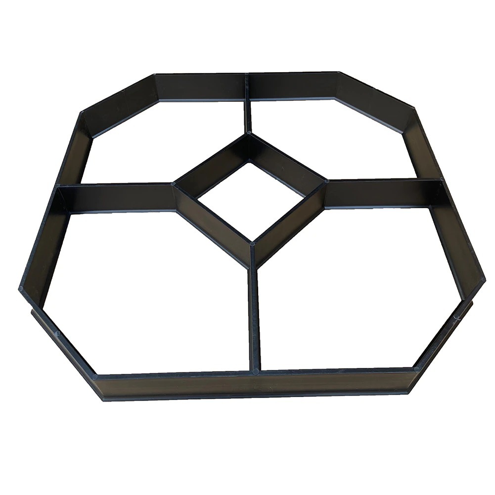 Forma Portugal Molde Bloquete Caminho de Pedra Piso Concreto Decoração Jardim - Easy Piso C/ Manual