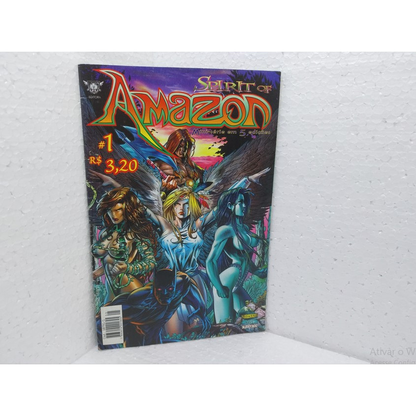Gibi Hq Spirit Of Amazon #1 (nw Studios ) — R$ 20,00 em Shopee