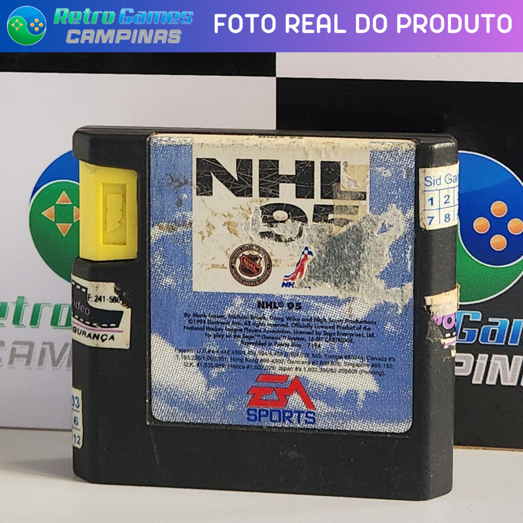 NHL 95 - MEGA DRIVE
