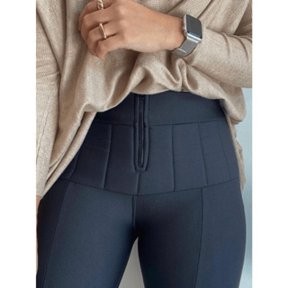 Calça Lipo Tecido Suplex Power Modeladora feminina legging em Oferta na Shopee