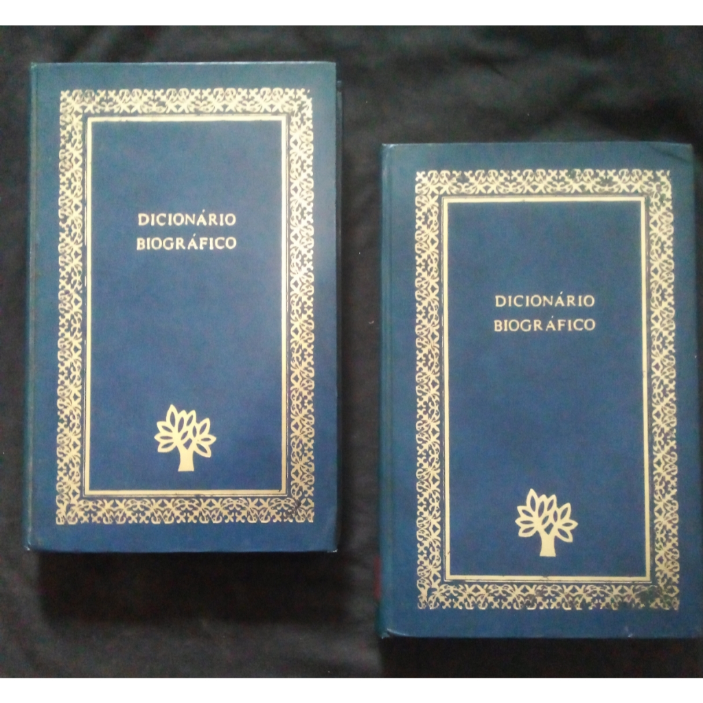 02 volumes - Completo - Dicionário bibliográfico - Biografias - Escritores