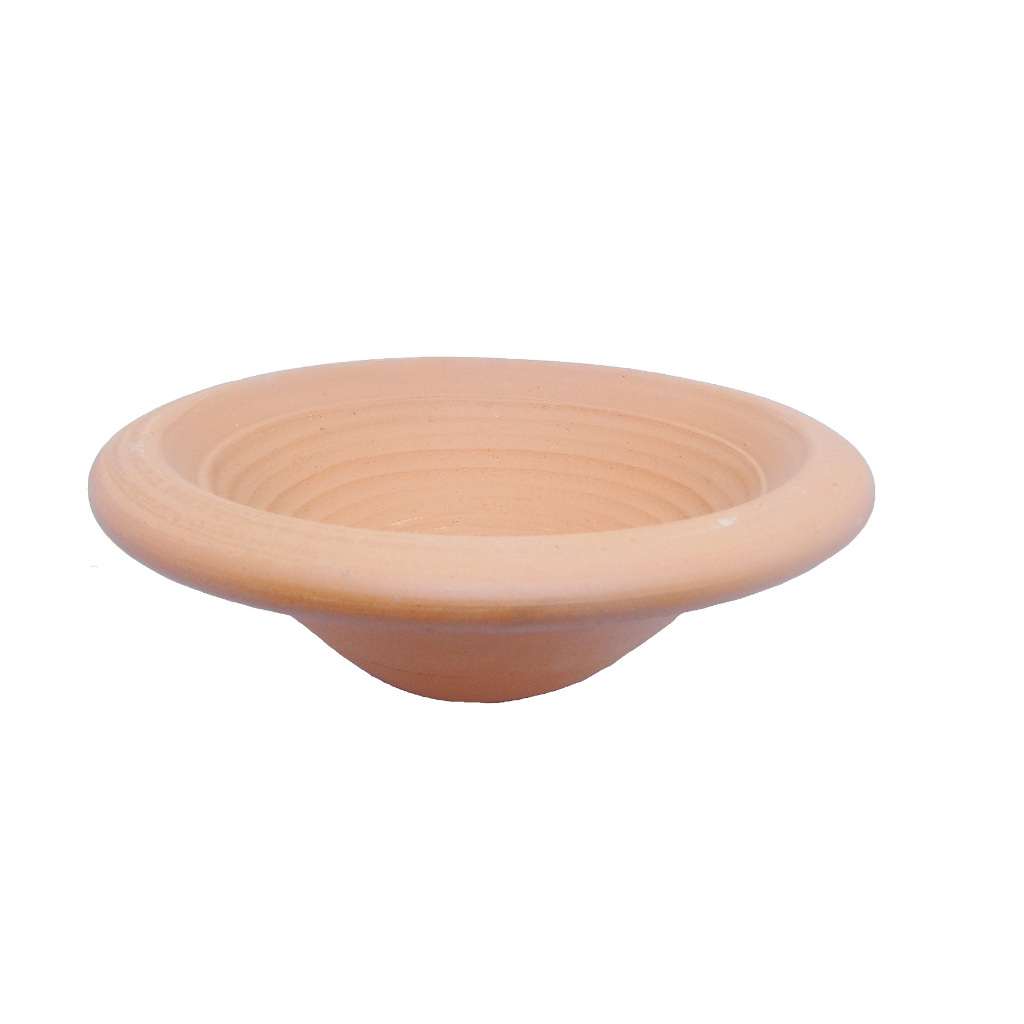 Alguidar De Barro Artesanal Vaso Terrário 32 cm x10 cm