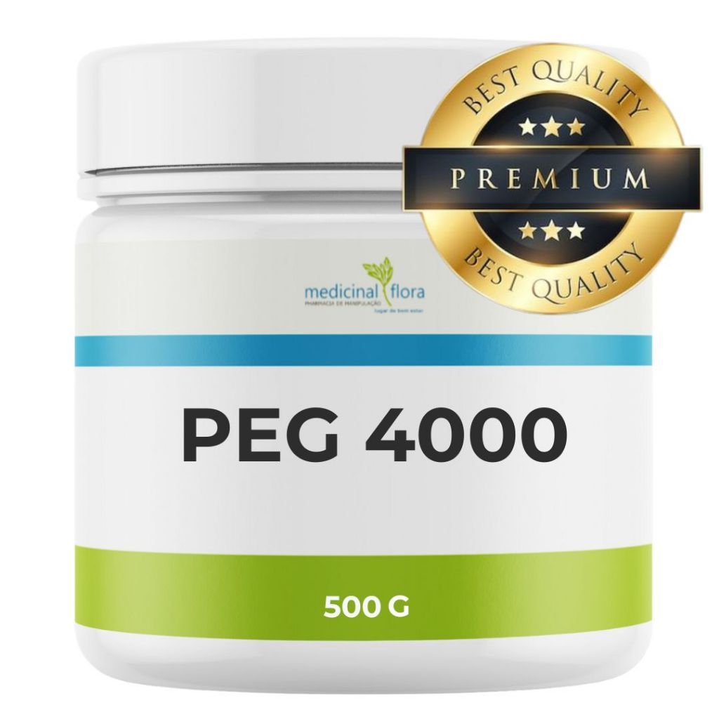Polietilenoglicol Peg 4000 Sem Eletrólitos - 500g