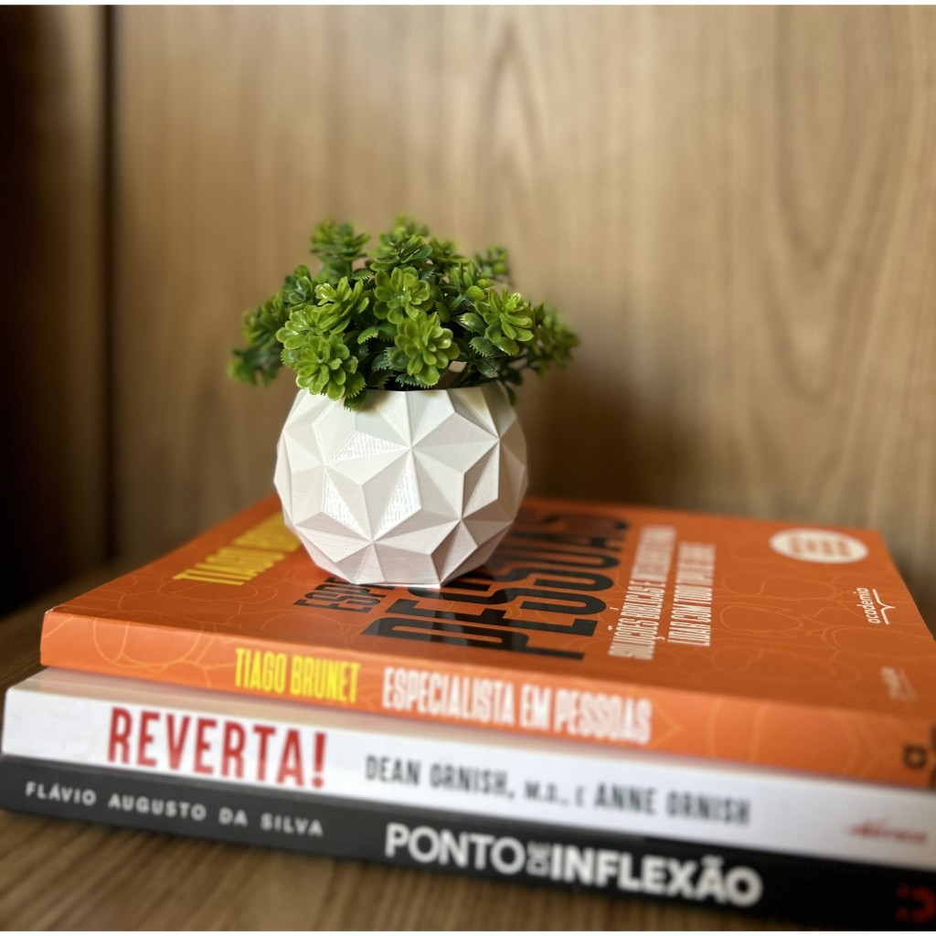 Vaso Decorativo Com Planta Artificial Inclusa Enfeite Sala Quarto Cozinha Banheiro em Oferta na Shopee