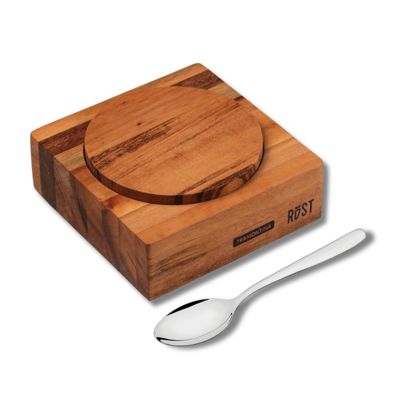 Farinheira Tramontina Rost Com Colher De Brinde em Oferta na Shopee