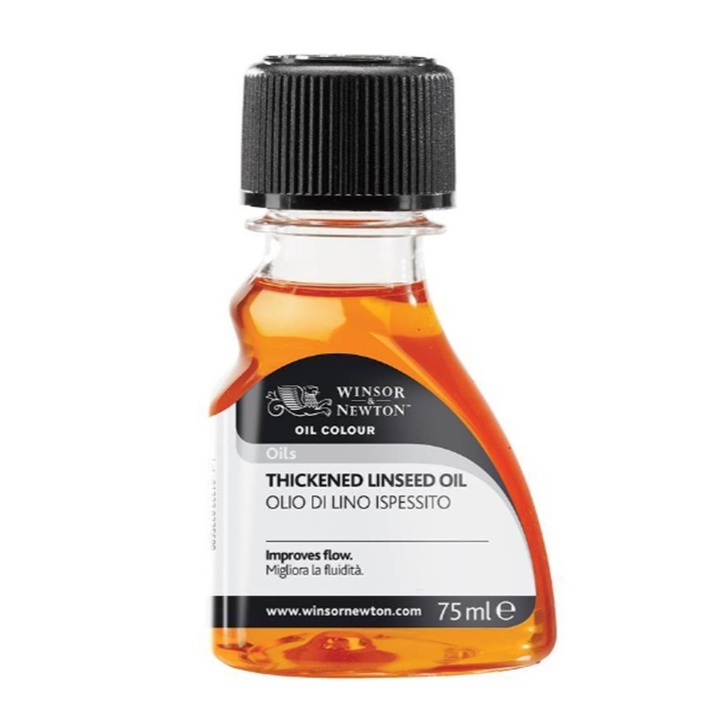 Óleo De Linhaça Pintura Óleo Em Tela Winsor & Newton – 75ml