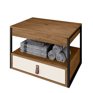 Gabinete para Banheiro Harley com 1 Gaveta em Oferta na Shopee