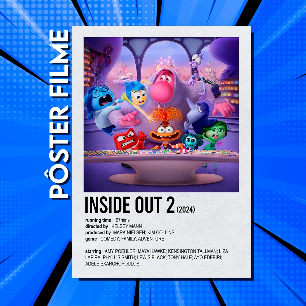 O que é Divertida Mente 2 Poster? Guia e Onde Comprar | BuscaProdutos