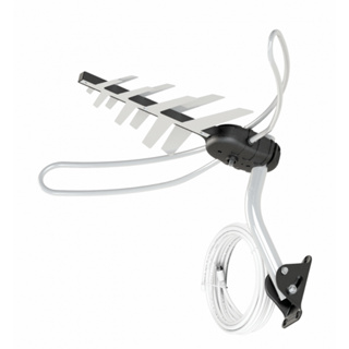 Antena de TV Digital Externa Aquario DTV-3000 com suporte e Cabo 16 Metros em Oferta na Shopee