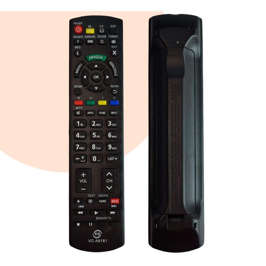 Controle Remoto Tv Panasonic Viera Tools 3D Smart em Oferta na Shopee