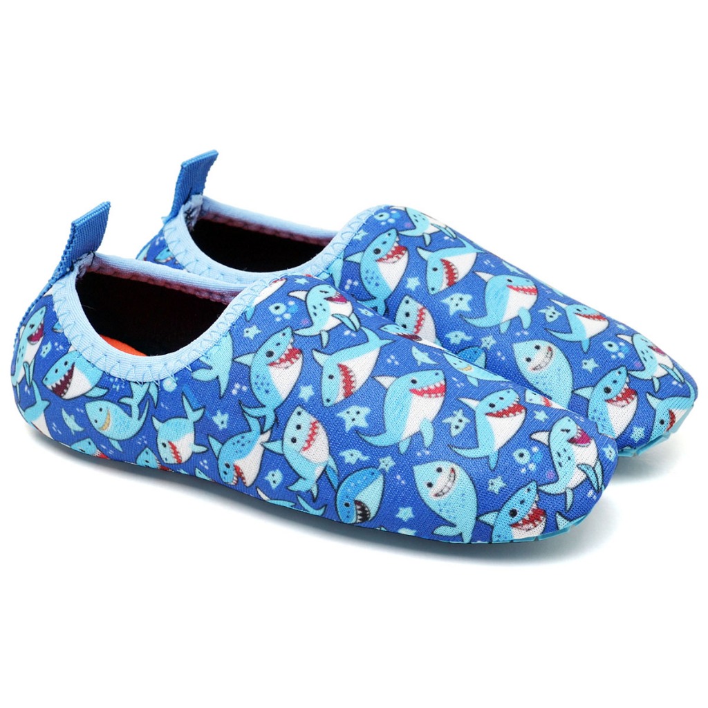Sapatilha agua infantil sapatilha aquatica infantil sapatilha neoprene calce tubarao