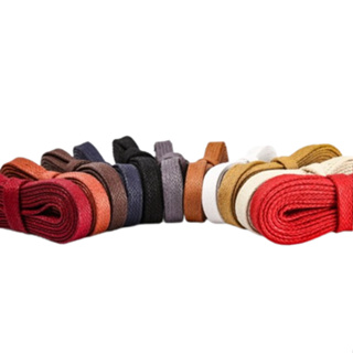 1 par Cadarço Premium 1,20m 1,50m 1,80m algodão encerado rustico tenis sapato chuck taylor blazer em Oferta na Shopee