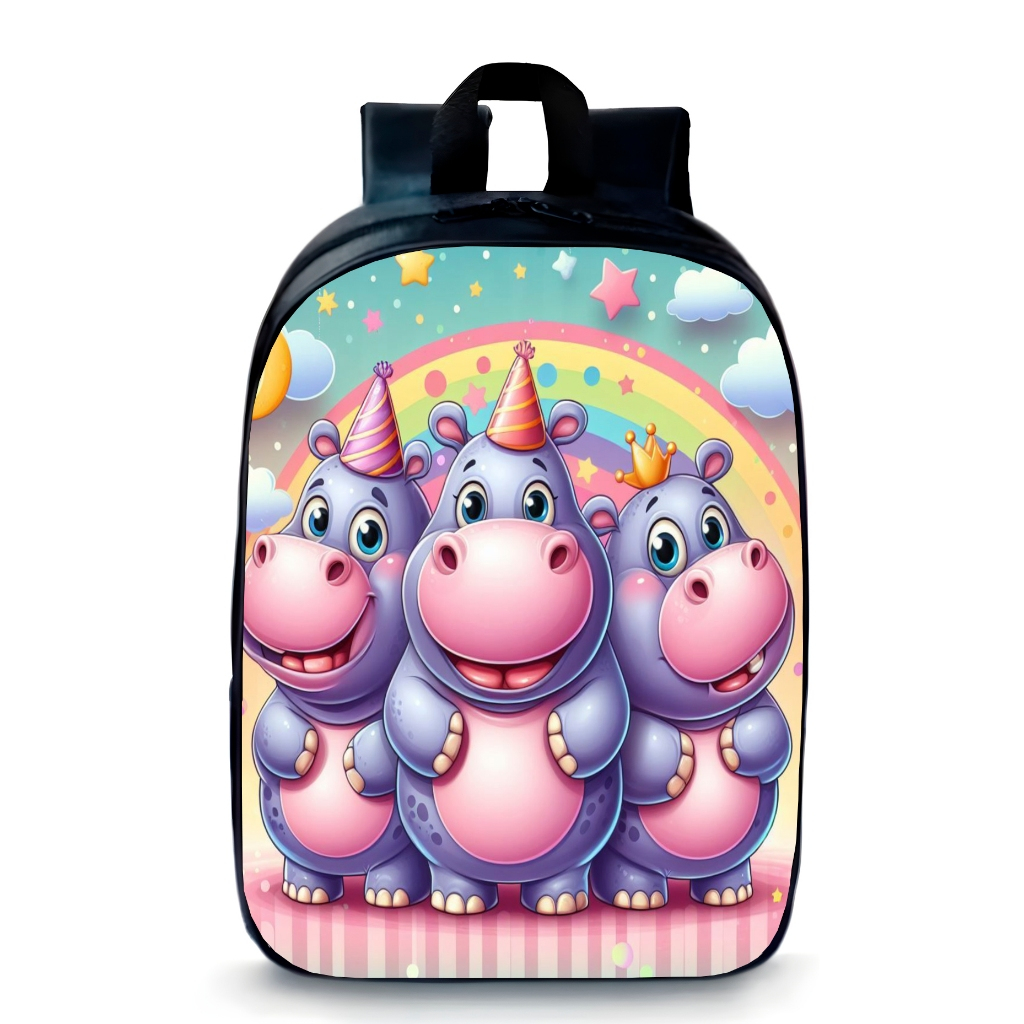Mochila Pequena Pré-escolar festa Animais fofos moda infantil creche promoção