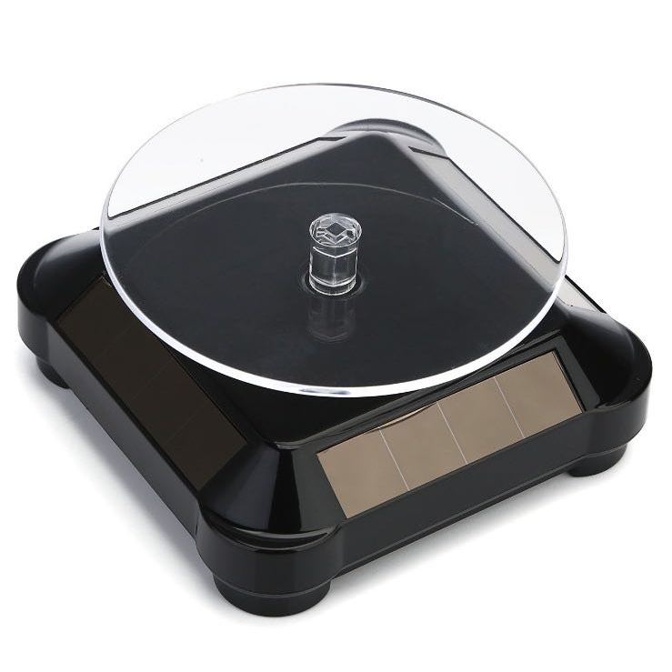mesa giratória para exibição de joias solares, suporte giratório de 360° em Oferta na Shopee