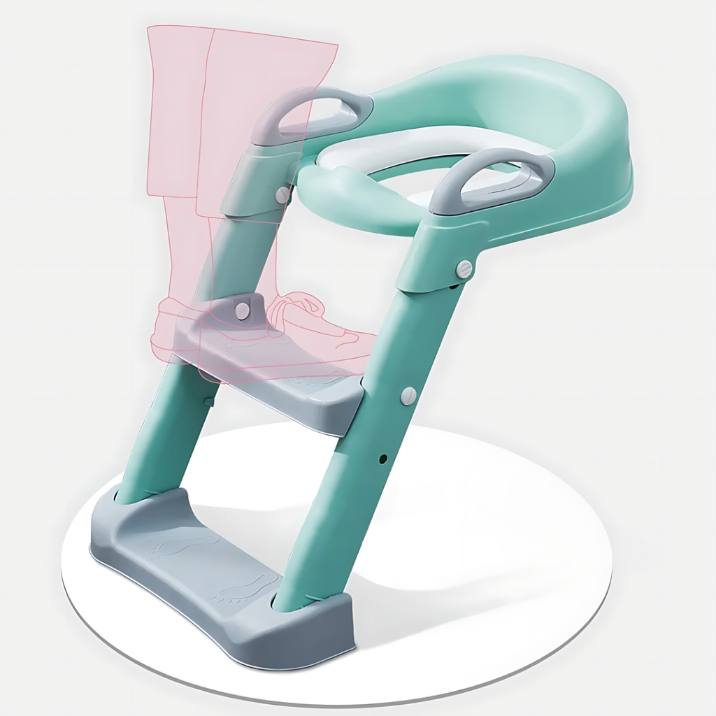 Assento Redutor Infantil Escada Vaso Sanitário Para Bebê