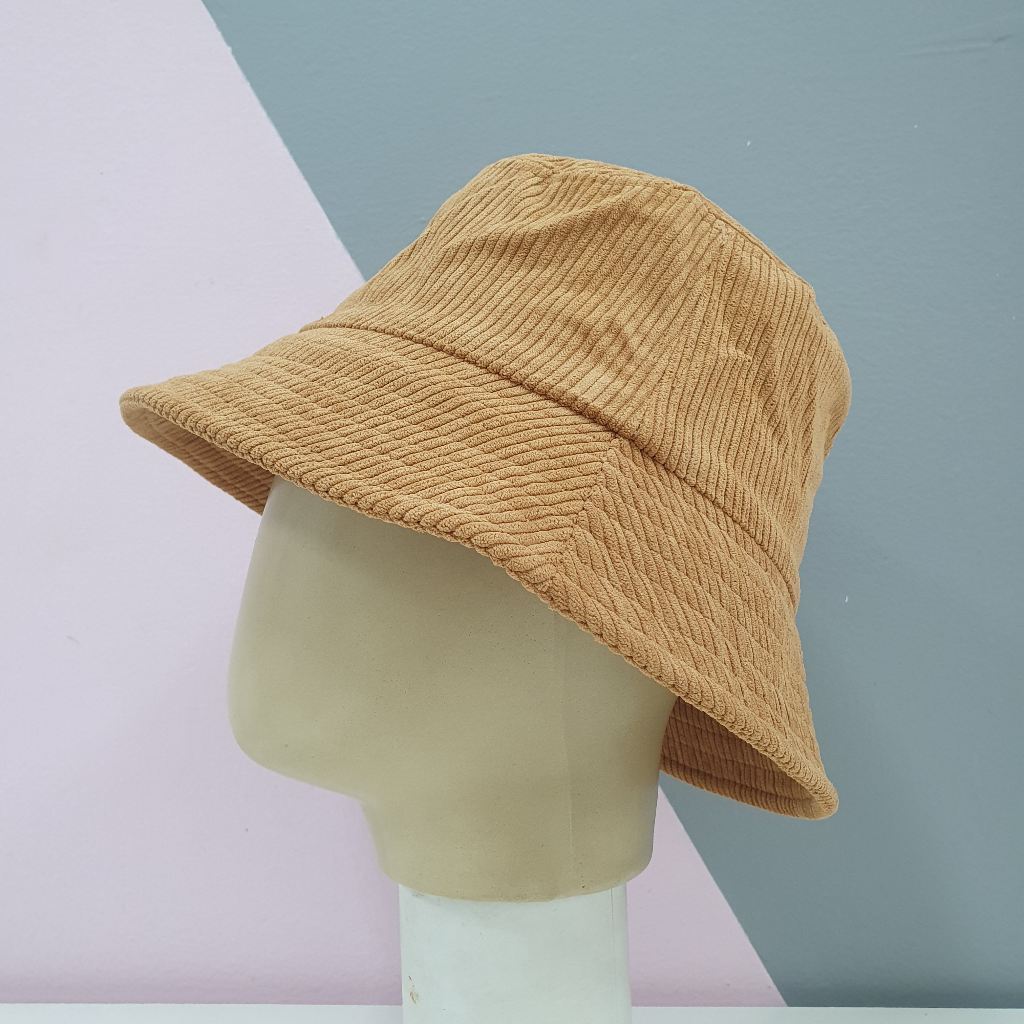 Chapéu Bucket Adulto Veludo Textura Regulagem Unissex Moda em Oferta na Shopee