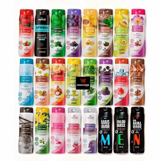Kit 12 Unidades Sabonete liquido intimo Feminino fragrâncias sortidas Apinil ** em Oferta na Shopee