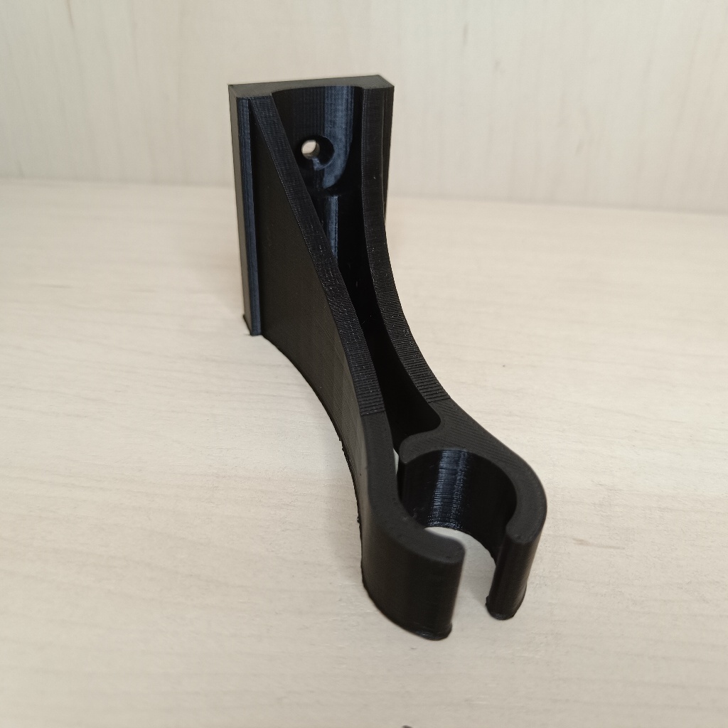 Suporte para aspirador de pó feito em impressora 3D