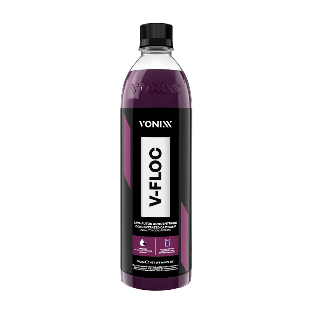 Shampoo Automotivo Vonixx Concentrado 500ml V-Floc 2011069 - Spare Parts and Accessories for Vehicles