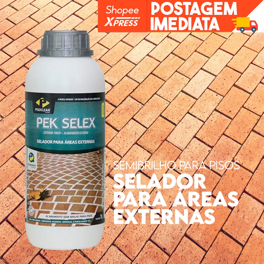 Resina Acrílica Pek Selex 1 Litro Pisoclean - Piso Clean