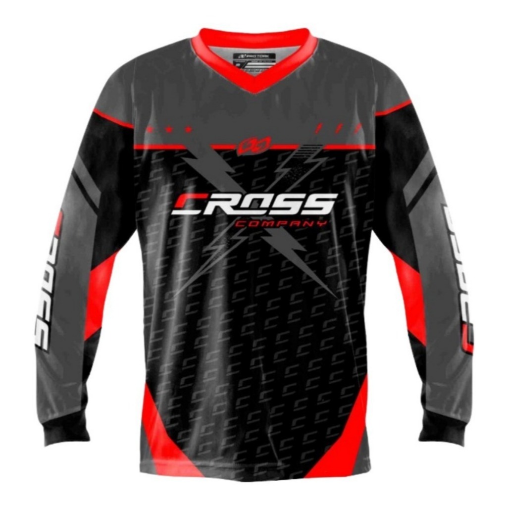 Camisa Blusa Adulto Manga Longa Para Motocross Trilha Pro Tork Cross Company em Oferta na Shopee