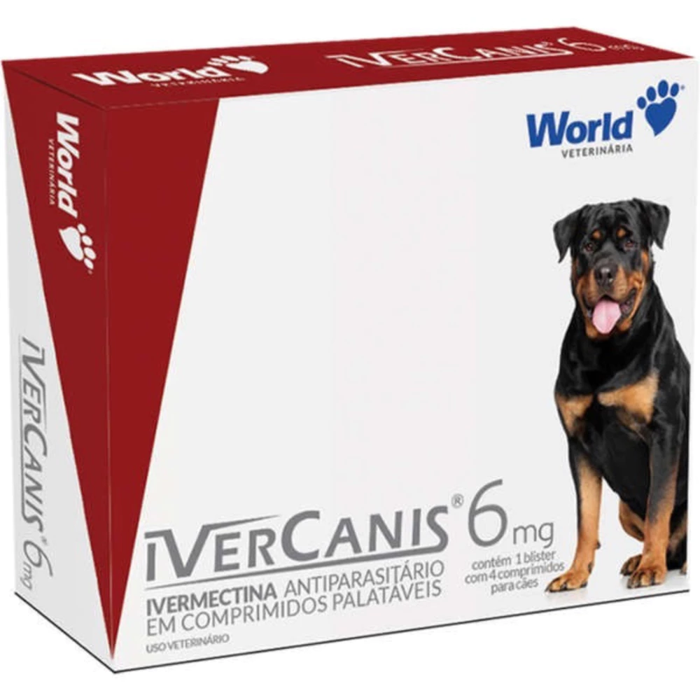 4 Comprimidos de Remédio Contra Pulgas e Carrapatos Para Cães, Proteção de 6 Meses - Envio Rápido