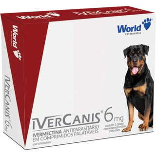 4 Comprimidos de Remédio Contra Pulgas e Carrapatos Para Cães, Proteção de 6 Meses - Envio Rápido