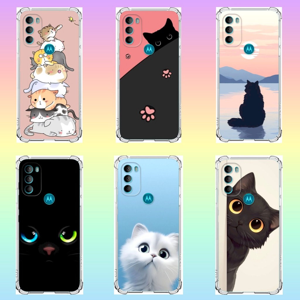 Motorola G71 Capa Tpu Desenhos Variados Capinha Case, Gato, Gatinho, Fofo em Oferta na Shopee