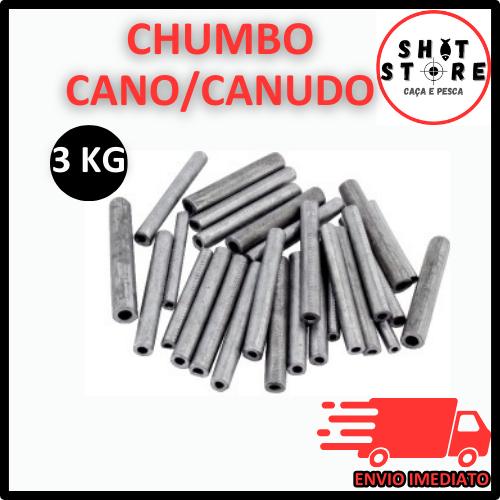 Chumbada Tarrafa - Rede - Canudo (3 Kg) - Escolher tamanho