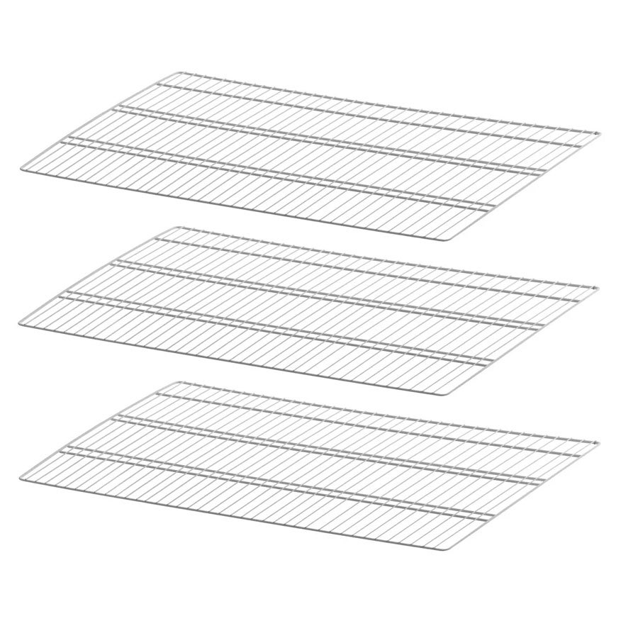 3 Unidades Grades Prateleira Para Geladeira Aramada Continental Rfct 451 501