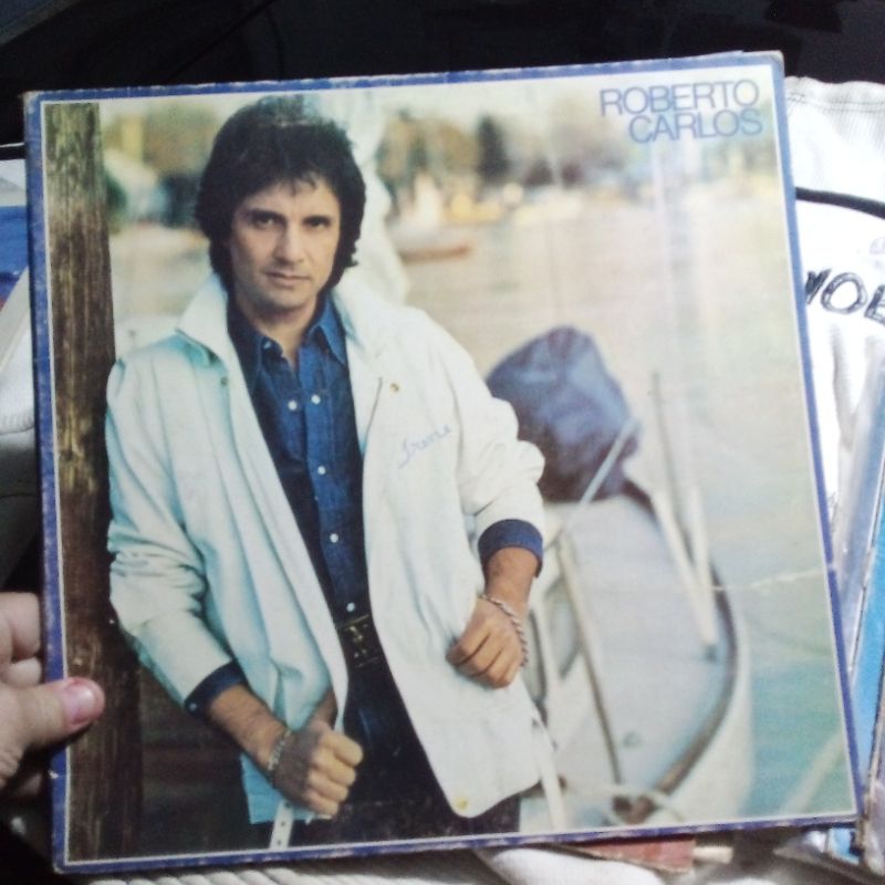 Disco Vinil roberto Carlos coletanea com 8 lps