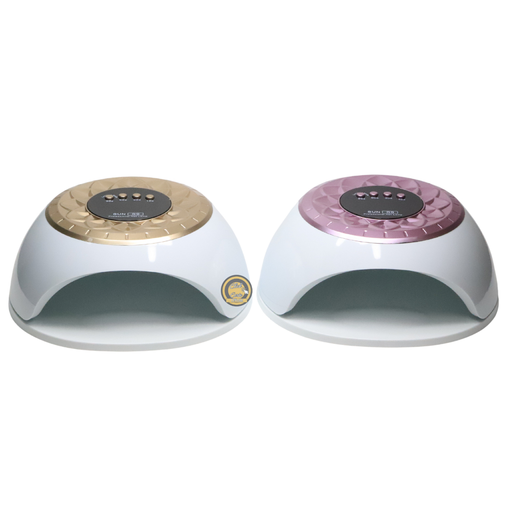 Cabine de Unha LED UV Sun S9 268W Profissional 57 LEDs Bivolt com Sensor e Display para Gel