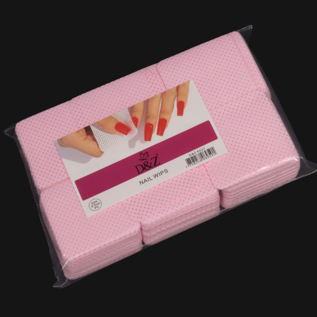 Kit 300 Lenços Para Limpeza Bico De Cola E Utensílios De Manicure Medidas 5 x 5 cm