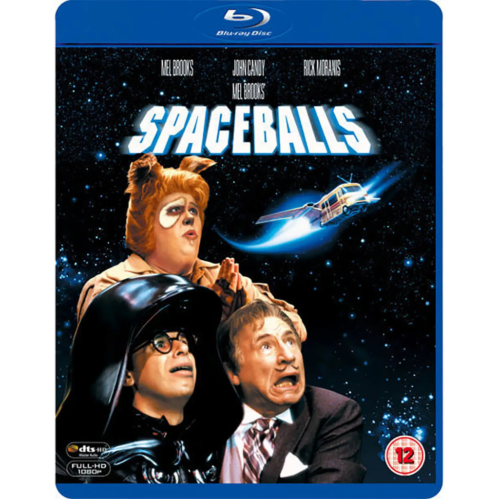Blu Ray Spaceballs - S.o.s Tem Um Louco Solto No Espaço - De Mel Brooks - Dub/Leg Lacrado