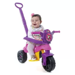 Triciclo Infantil Kemotoca Menino Menina Patrulha Canina Até 25KG Velotrol Kendy