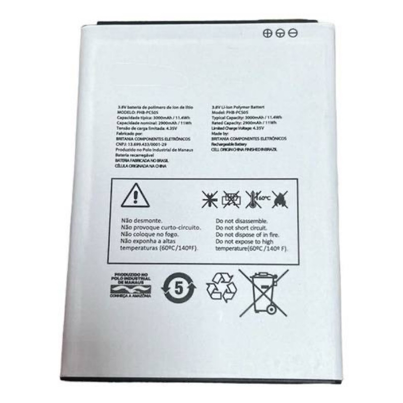 Bat PHB-PCS50 compativel com Hit P8