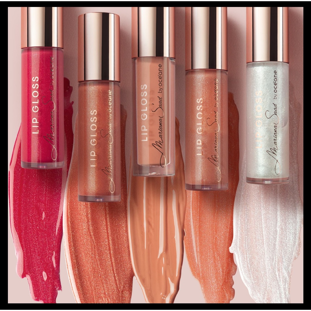 Brilho Labial Mariana Saad By Océane - Lip Gloss Lust, Berry, Must Have