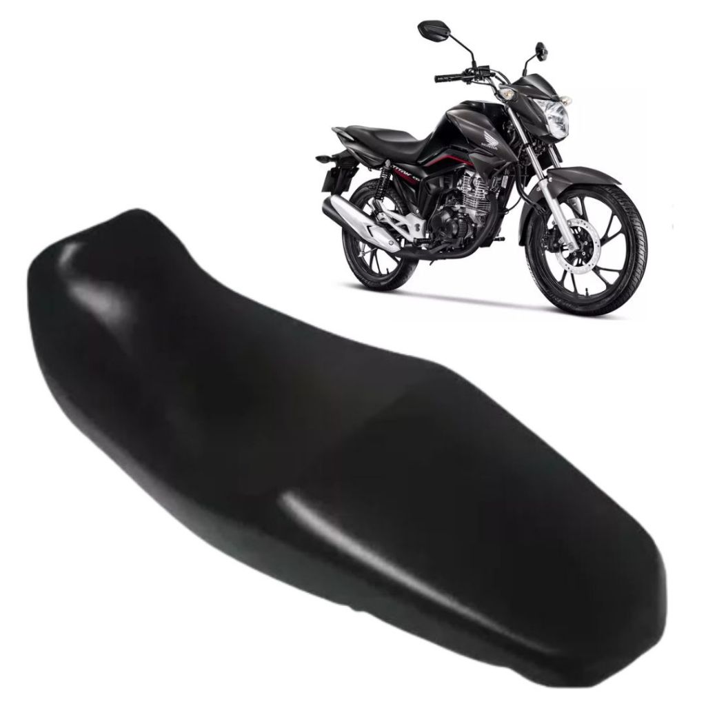 Capa de Banco Moto Honda Cg Titan 160 Fan 160 Start 160 Lisa 2014 2015 2016 2017 2018 2019 2020 2021 2022 2023 2024 2025 em Oferta na Shopee