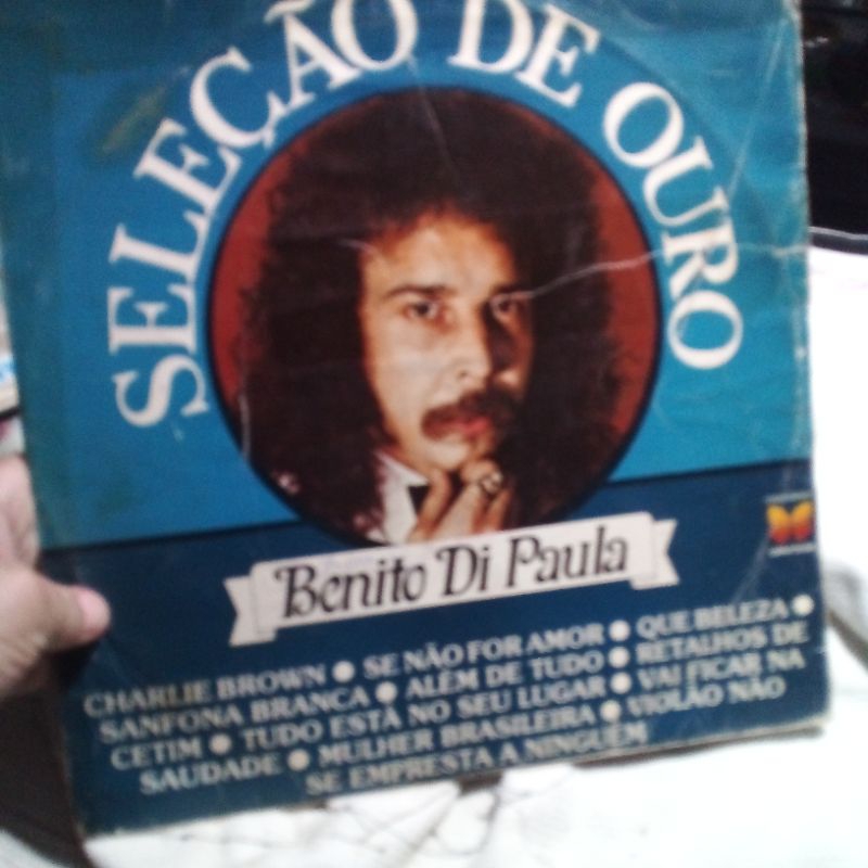 Disco Vinil Benito Paula com 5 lps