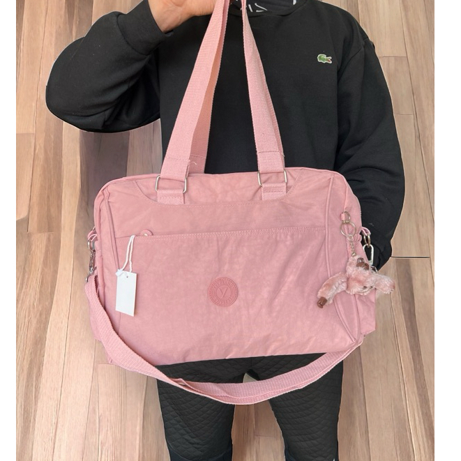 Bolsa Transversal Grande Em Nylon Espaçosa Cabe Notebook Uso Escolar Trabalho Faculdade em Oferta na Shopee