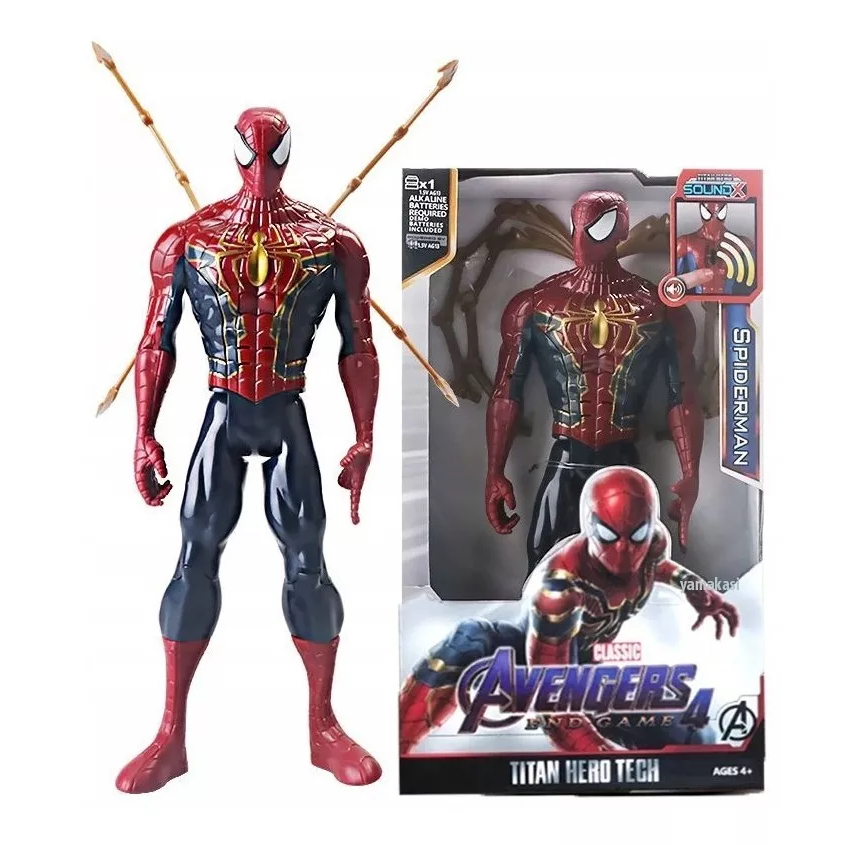 Boneco Homem-aranha Premium 30cm Spider Man Garras Marvel Morte Subita Temos Todos Personagens